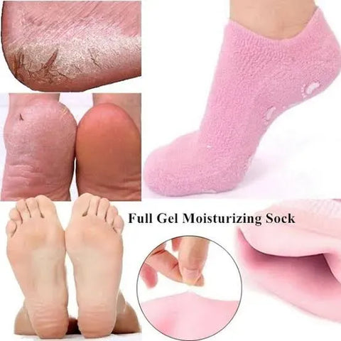 Moisturizing Spa Gel Socks – Deep Hydration for Soft Feet