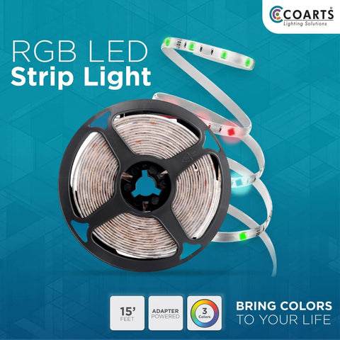 RGB LED Strip Light 16FT | Color Changing Lig...