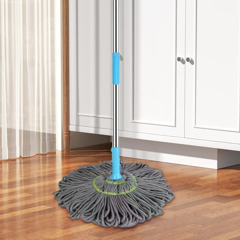 Extendable 90CM Twist Mop – 2-in-1 Rotatable ...