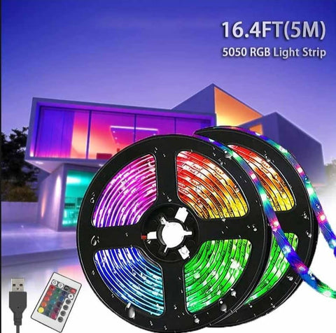 RGB LED Strip Light 16FT | Color Changing Lig...