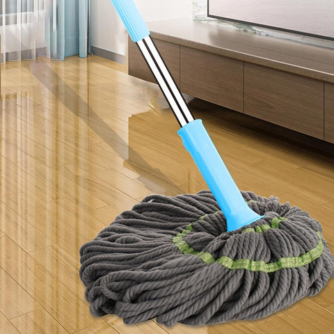 Extendable 90CM Twist Mop – 2-in-1 Rotatable ...